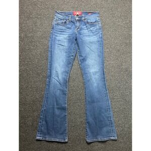 Lucky Brand Sofia Boot Cut Blue Jeans Womens 4/27 Medium Wash Stretch Boho Denim